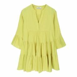 Devotion Twins Devotion Kinaros Short Dress Lime
