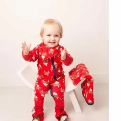 Blade & Rose Highland Cow Zip Up Romper