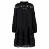 Devotion Twins Devotion Ikaria Black Lace Midi Dress