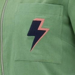 Lilac Rose Suagrhill Billy Boilersuit In Green