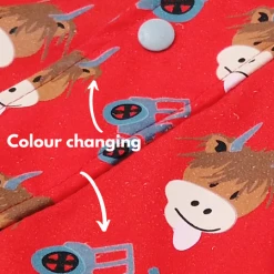 Blade & Rose Highland Cow Colour Changing Raincoat