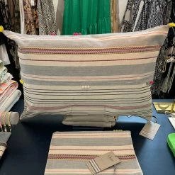 Devotion Twins Stripe Cushion Cover Pillow3fg