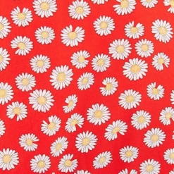 Lilac Rose Louche Emin Daisy Dancer Dress In Red