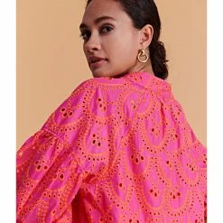 Devotion Twins Amorgos Dress Fushia Orange