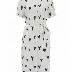 Lilac Rose Sugarhill Justine Shirt Dress In White