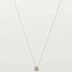 Lilac Rose Wildflower Necklace