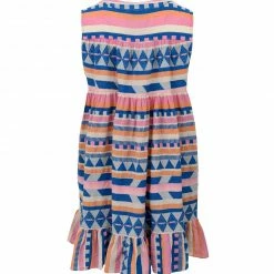 Devotion Twins Dragounada Dress In Blue And Pink 0223193g