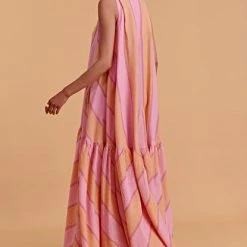 Devotion Twins Fleves Dress - Pink