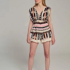 Devotion Twins Astakida Top - Black/Orange