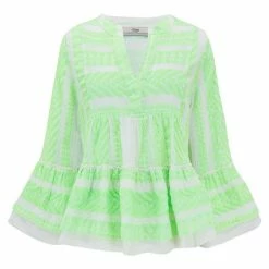 Devotion Twins Armonia Top - Lime & White