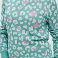 Lilac Rose Sugarhill Callie Jumper In Sea Green