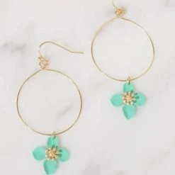 Lilac Rose Ida Mint Earrings