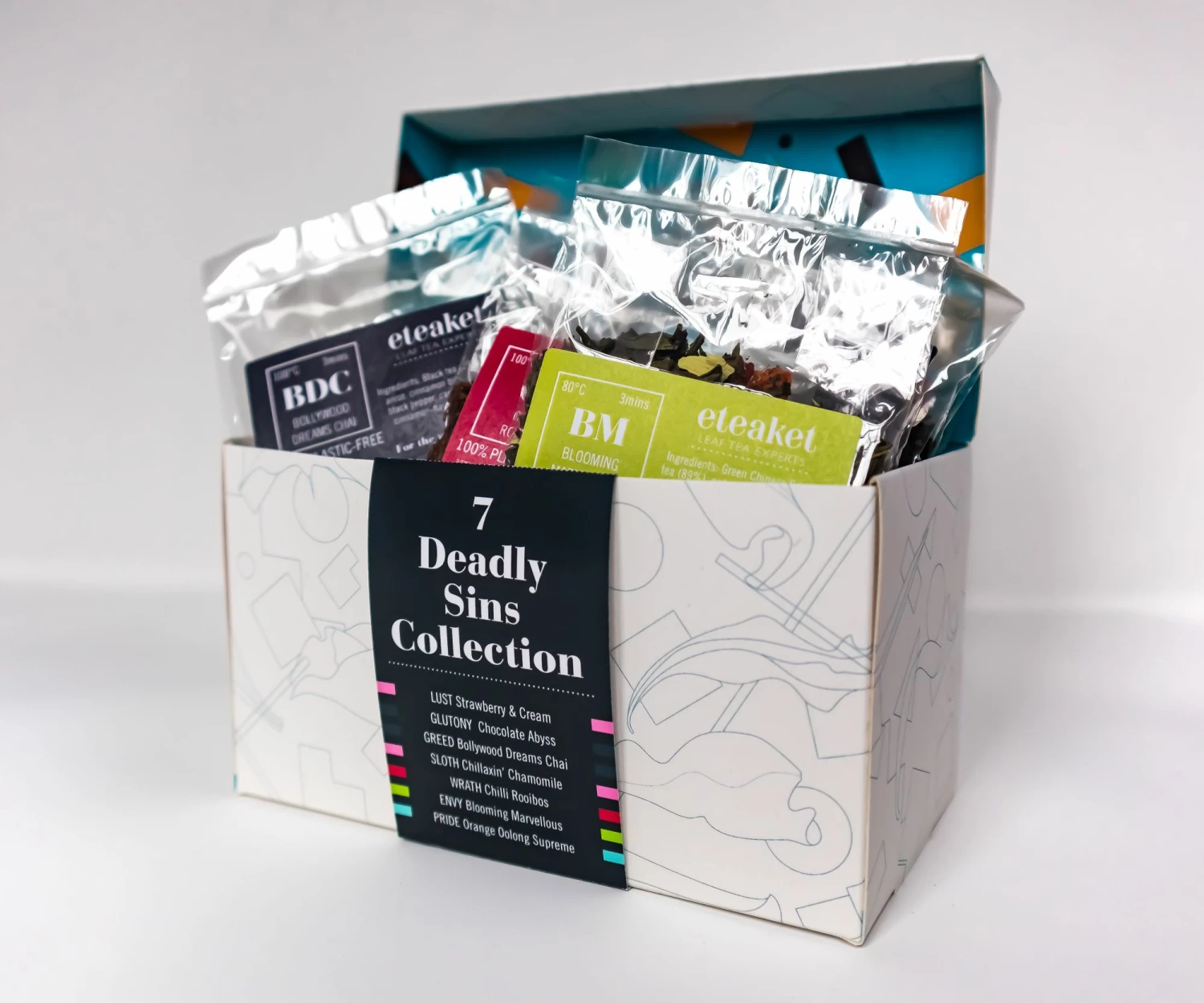 Eteaket Loose Leaf Tea Chest | 7 Deadly Sins Collection 2 Eteaket Loose Leaf Tea Chest | 7 Deadly Sins Collection