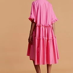 Devotion Twins Kalimnos Dress In Pink 022303G