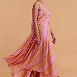 Devotion Twins Fleves Dress - Pink