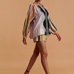 Devotion Twins Pasas Shorts In Black And Lime 022409G