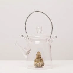 Eteaket Flowering Glass Teapot