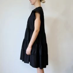 Devotion Twins Relationship Dress In Black 022704fg