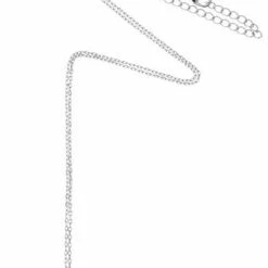 Lilac Rose Silver Wings Necklace