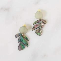 Lilac Rose Delphi Earrings