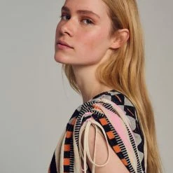 Devotion Twins Astakida Top - Black/Orange