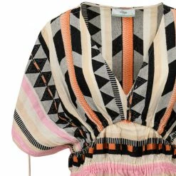 Devotion Twins Astakida Top Black & Orange