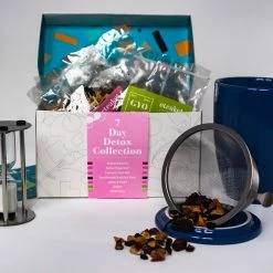 Eteaket Loose Leaf Tea Chest | 7 Day Detox Gift Set
