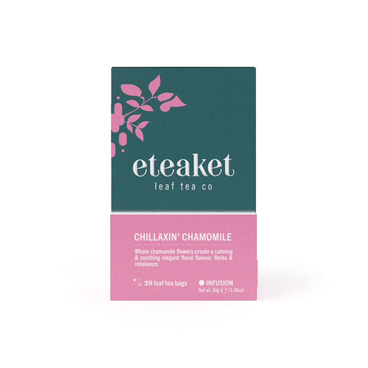 Eteaket Chillaxin' Chamomile - 20 Tea Bags 2 Eteaket Chillaxin' Chamomile - 20 Tea Bags