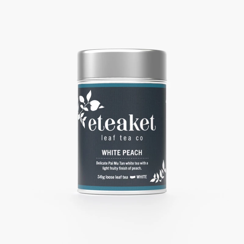 Eteaket White Peach Loose Leaf Tea 1 Eteaket White Peach Loose Leaf Tea