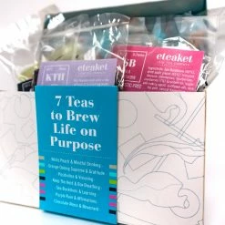 Eteaket Loose Leaf Tea Chest | 7 Teas to Brew Life on Purpose