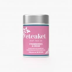 Eteaket Strawberries & Cream Loose Leaf Tea