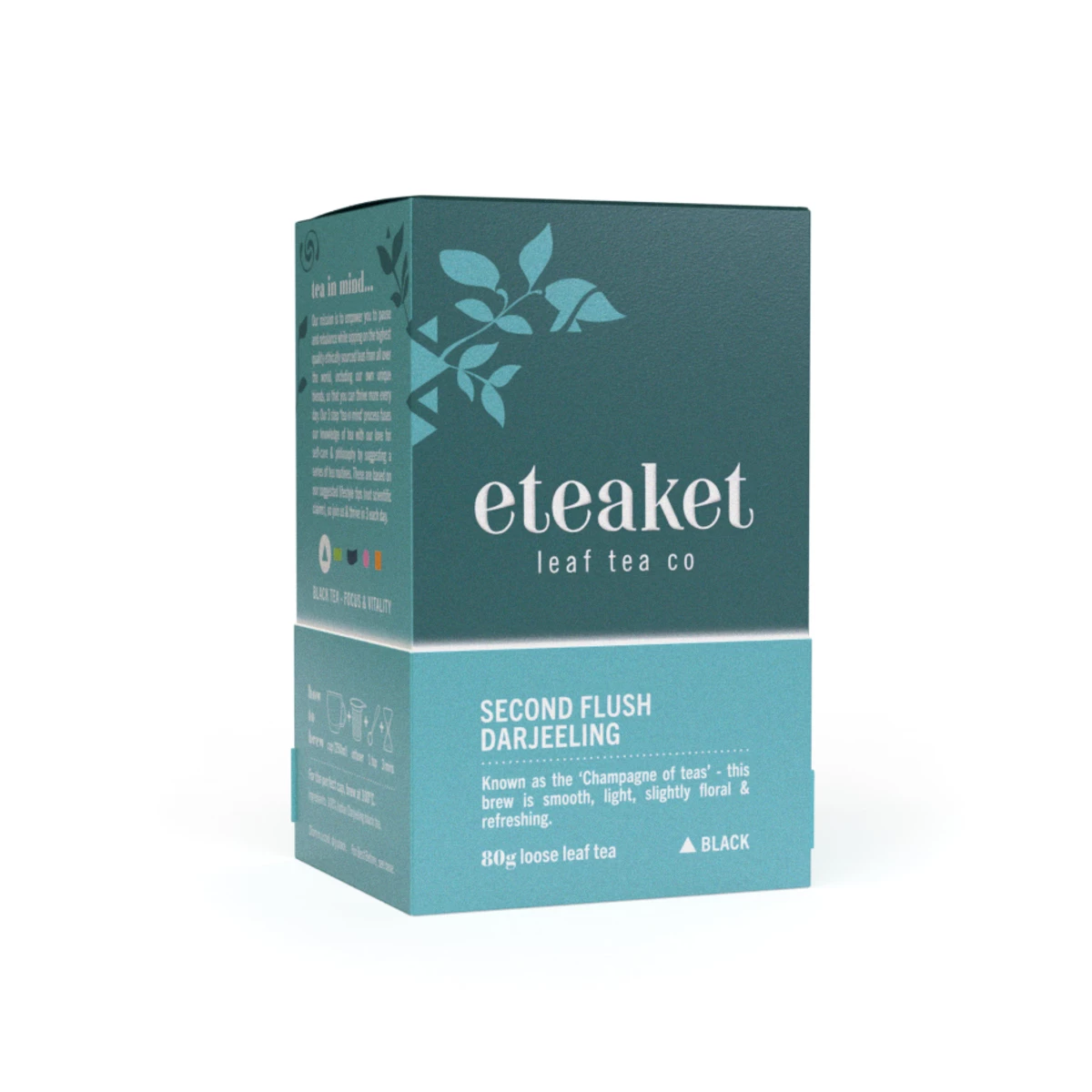 Eteaket Second Flush Darjeeling Loose Leaf Tea 80g 1 Eteaket Second Flush Darjeeling Loose Leaf Tea 80g