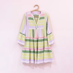 Devotion Twins Multicolor Zakar Short Dress